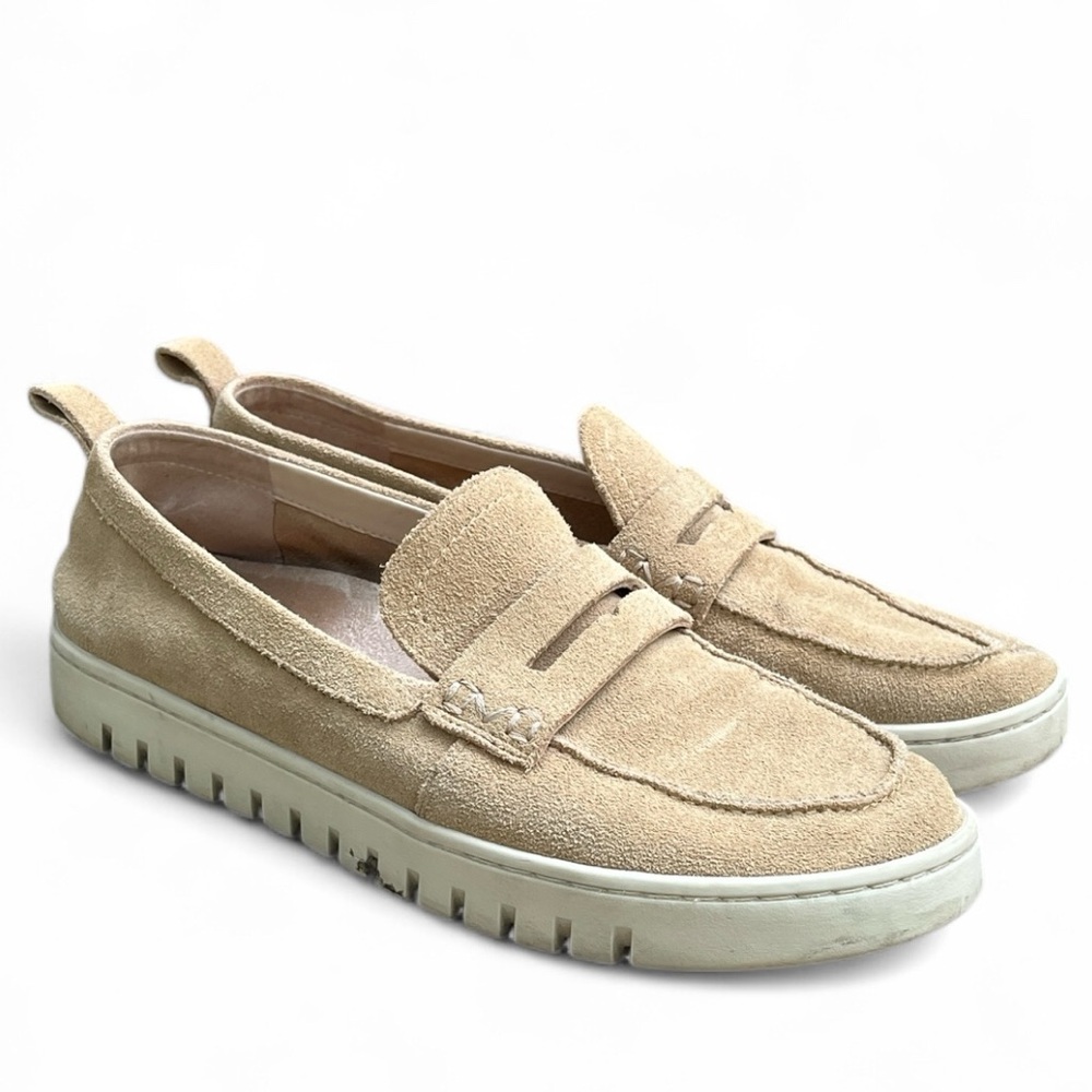 Vionic Uptown Hybrid Penny Loafer in Sand Suede Women’s Size 9 1/2 - Picture 4 of 13